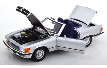 MERCEDES-BENZ 380SL R107 (1985), silver