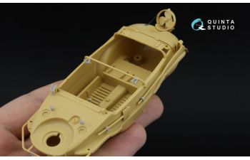 3D Декаль интерьера кабины Schwimmwagen Type 166 (Tamiya) (с 3D-печатными деталями)