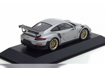 PORSCHE 911 (991 II) GT2 RS - Silver/carbon