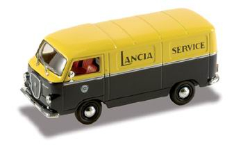 LANCIA JOLLY VAN 1962 - LANCIA SERVICE, YELLOW GREEN