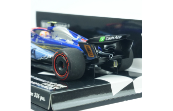 RACING BULLS F1 Vcarb-01 Team Visa Cash App №22 Singapore Gp (2024) Yuki Tsunoda, Blue White