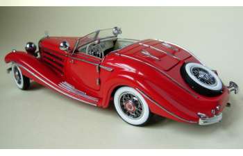 MERCEDES-BENZ 500 K Special Roadster (1936), red