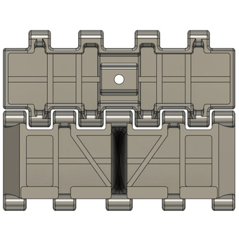 Сборные траки шевронные поздние Тип-34, Тип 5