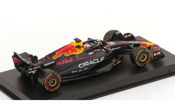 RED BULL F1 Rb21 Team Oracle Red Bull Racing №1 Season (2025) Max Verstappen - With Pilot And Showcase, Blue Yellow Red