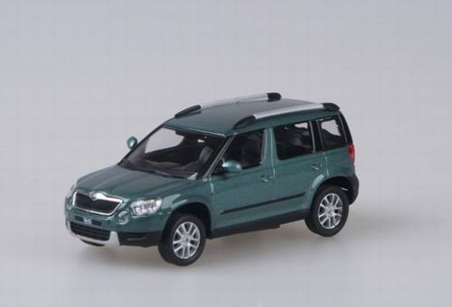 SKODA Yeti (2009), malachite green metallic