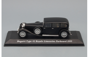 BUGATTI Type 41 Royale Limousine Parkward (1933), black