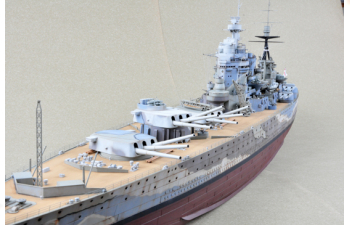 Сборная модель Корабль HMS Rodney