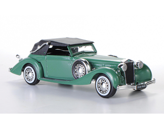 DELAGE D8 120 Cabriolet (1939), зеленый