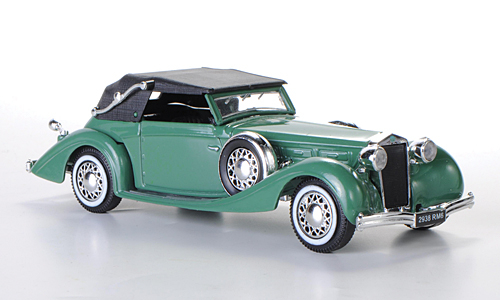 DELAGE D8 120 Cabriolet (1939), зеленый