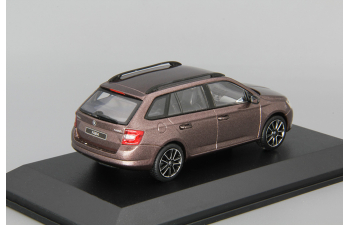 SKODA New Fabia Combi, topaz brown