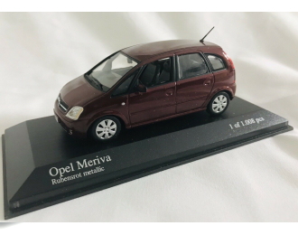 Opel Meriva A бордовый