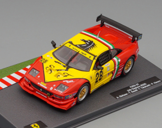 FERRARI F355 3.5l V8 Team Yellow Magic №28 24h Daytona (2000) Toshio Suzuki - Anders Olofsson - Tsuyoshi Takahashi - Tommy Riggins - Van Peter Hanson, Red Yellow