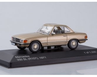 MERCEDES-BENZ 350 SL R107 (1971), metallic beige