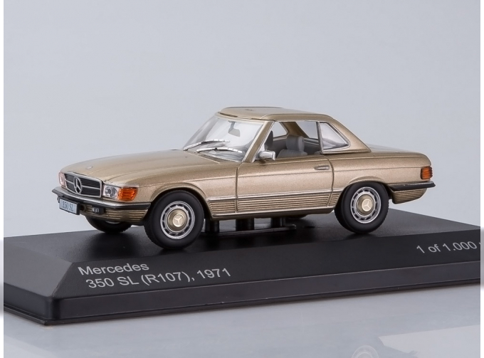 MERCEDES-BENZ 350 SL R107 (1971), metallic beige