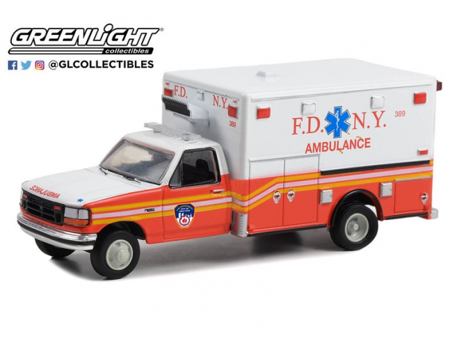 FORD F-350 Van Ambulance "Fire Department City of New York" (FDNY) 1994