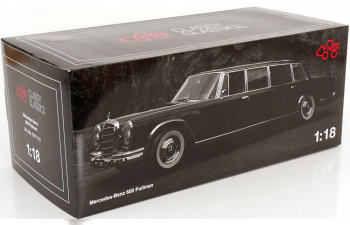 MERCEDES-BENZ 600 LWB W100 Pullman (1963-1981), dark red-metallic