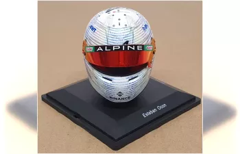 BELL HELMET F1 Casco Helmet Renault A523 Team Bwt Alpine N 31 British Gp (2023) Esteban Ocon, White