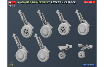 Сборная модель DRAGON WINGS P-47d-11re Thunderbolt Airplane Military 1942