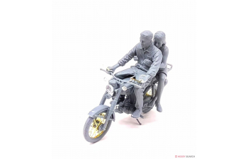 Сборная модель 60’~70's Southern Vietnamese & Japanese SS50E Motorbike Set