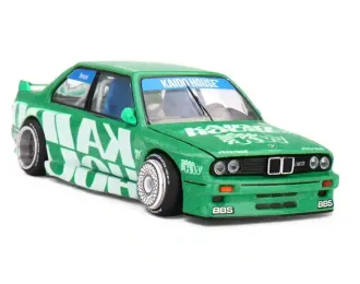 BMW M3 (E30) KAIDO Works V2 (1989), green/white 