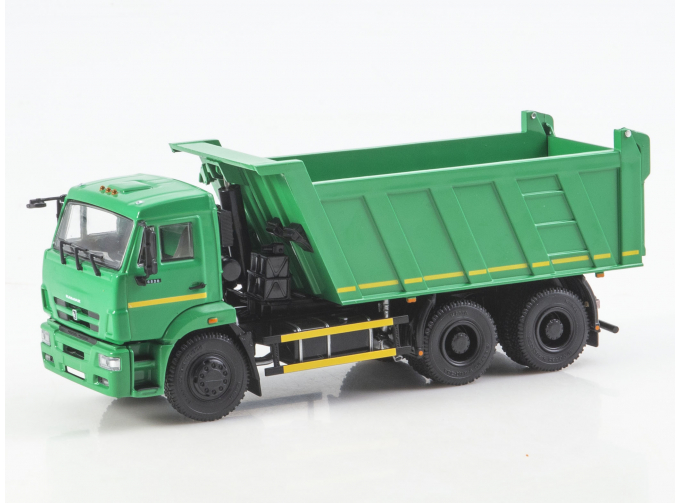 Камский грузовик 6520 Рестайлинг самосвал, зеленый
