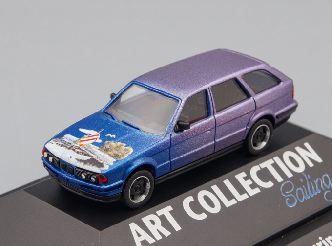 BMW 525i Touring Art Collection Sailing, purple metallic