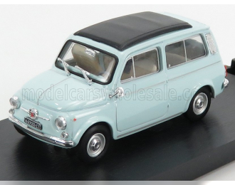 FIAT 500 Giardiniera Chiusa 1960, Very Light Blue