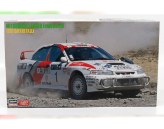 Сборная модель MITSUBISHI Lancer Evolution Iv №1 Safari Rally 1997 T.Makinen - S.Harjanne