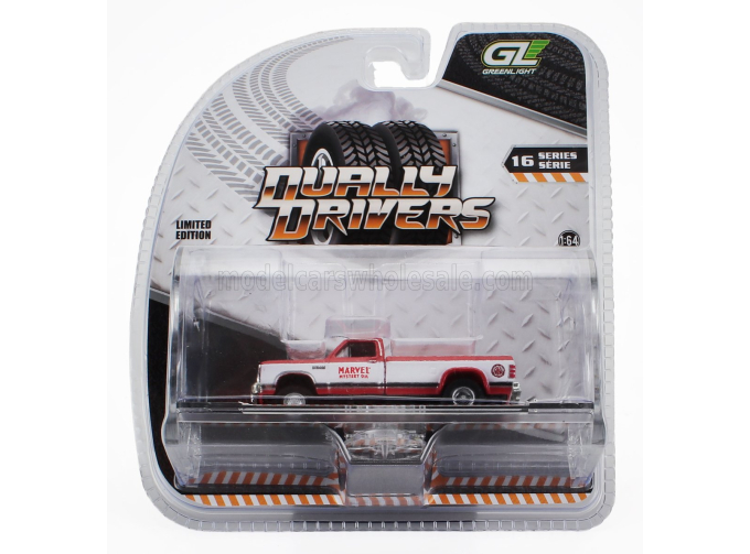 DODGE Ram Pick-up Marvel Oil (1989), Orange White