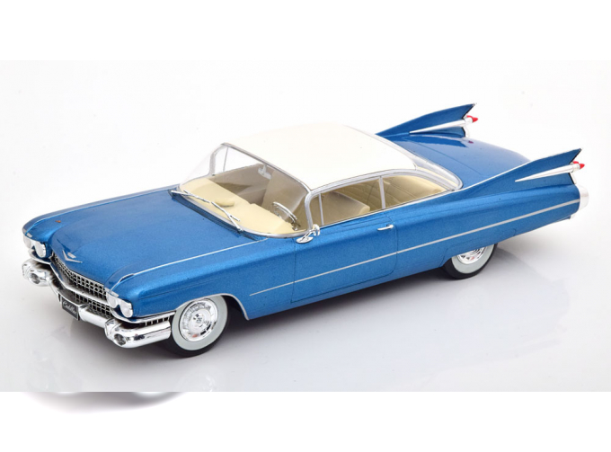 CADILLAC Eldorado (1959), blau metallic / beige