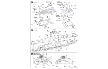 Сборная модель Shinano Aircraft Carrier