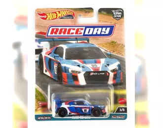 AUDI R8 Lms Team Audi Sport №5 Racing (2020), Blue White Red