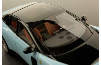 FERRARI Luce Azzurro La Plata with Turbina Diamantato Wheels, blue