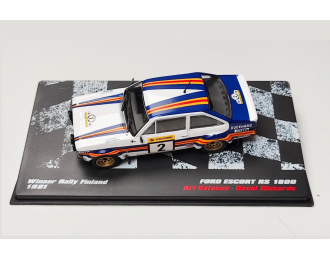 FORD Escort RS 1800 Ari Vatanen, David Richards, RALLYE Zavodni Automobily