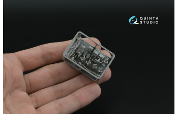 3D Декаль интерьера кабины КрАЗ-255Б (HobbyBoss) (с 3D-печатными деталями)