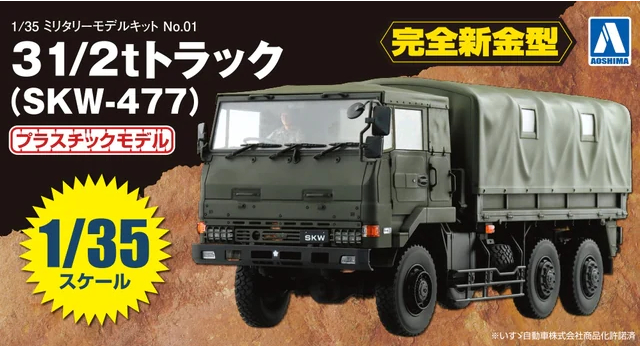 Сборная модель 3・1/2t Truck (SKW-477)