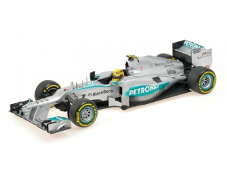 MERCEDES-BENZ AMG F1 Team - Lewis Hamilton - SHOWCAR 2013, silver