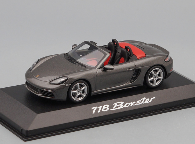 PORSCHE 718 Boxster (982), achat grau metallic