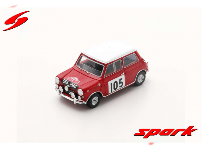 Morris Cooper S #105 Monte Carlo Rally 1964