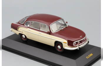 TATRA 603/1 (1970), burgundy / beige