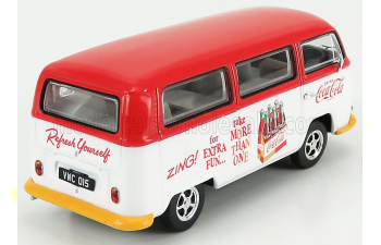 VOLKSWAGEN T1 Camper Van Coca-cola Zing (1961), Red White