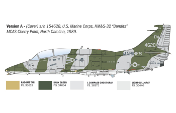 Сборная модель McDONNEL DOUGLAS 0a-4m Skyhawk Military Airplane (1970)