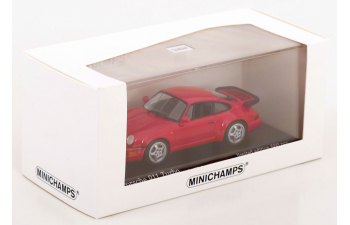 PORSCHE 911 964 Turbo Coupe (1990), Red