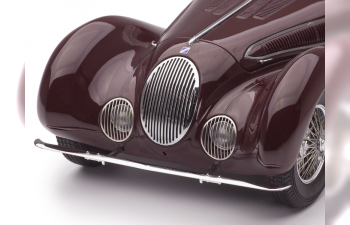 TALBOT Lago T150-C-SS Coupe 1937, dark red