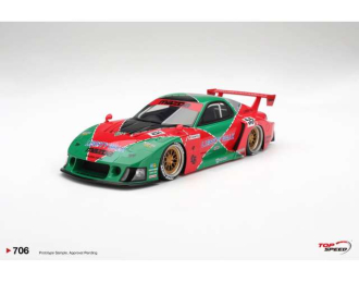 MAZDA RX-7 (FD) LB-Super Silhouette 787 (2024), red/green 