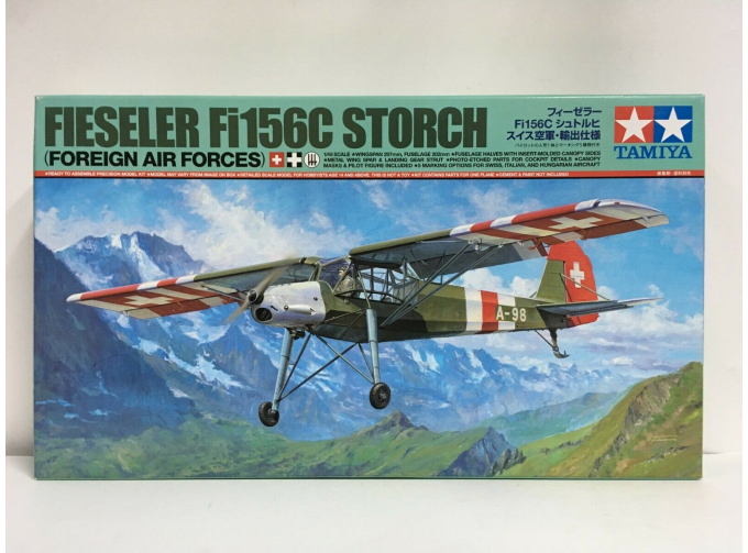 Сборная модель Aircraft Fieseler Fi 156C Storch Foreign Air Forces