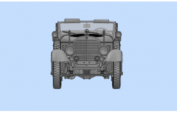 Сборная модель Германский штабной автомобиль IIМВ, Typ G4 (Kfz.21), WWII German StaffCar