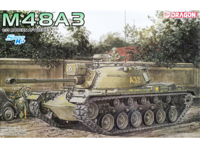 Сборная модель Танк M48A3