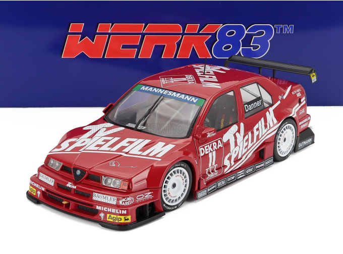 ALFA ROMEO 155 V6 Ti Team Schubel Engineering №11 Dtm Itc Season (1995) Christian Danner, Red