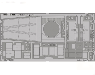 Фототравление B-24J rear interior